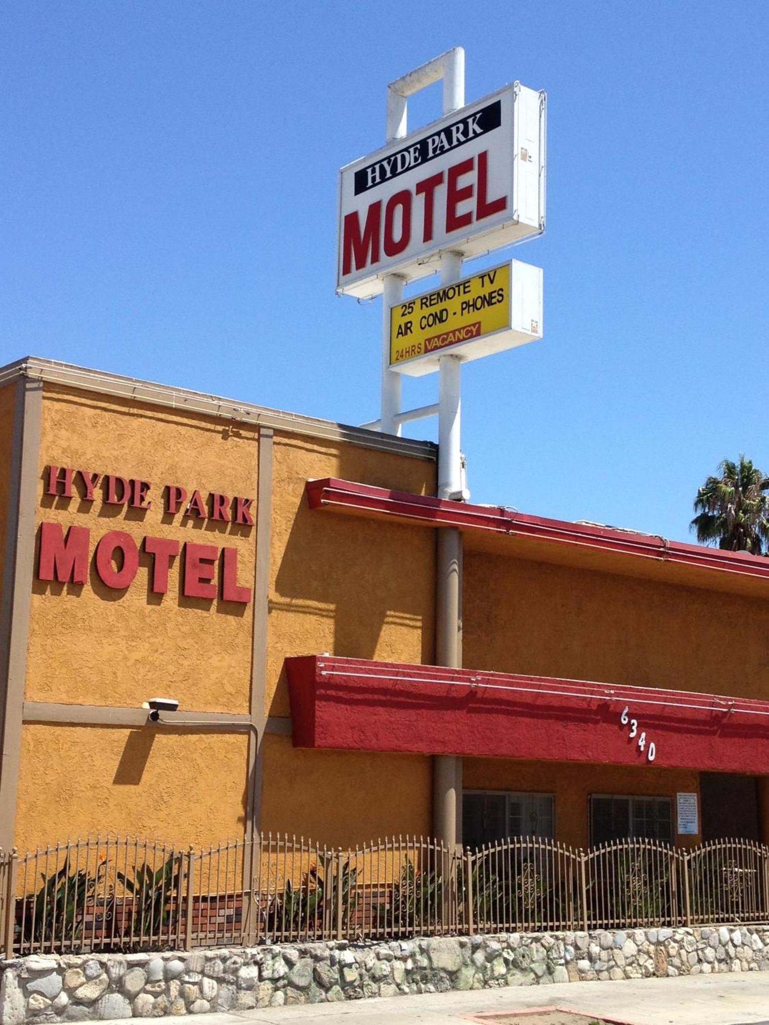 Hyde Park Motel Los Angeles Ngoại thất bức ảnh