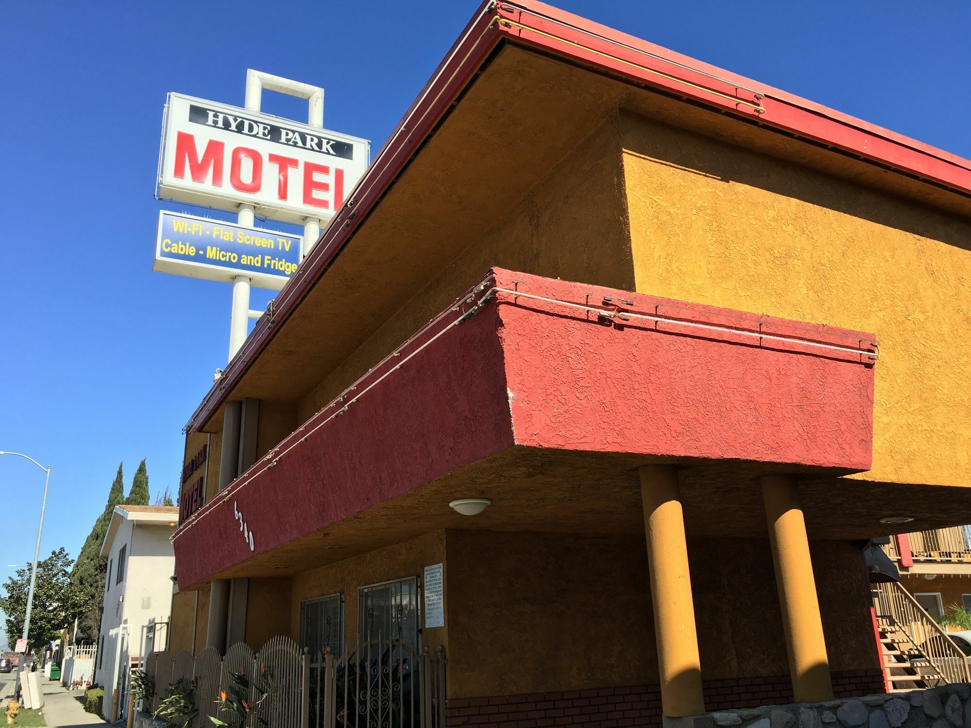 Hyde Park Motel Los Angeles Ngoại thất bức ảnh